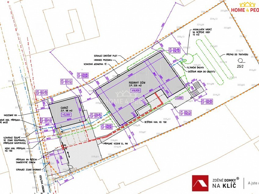 Prodej  domu na klíč 176 m^2 Tečovice, Tečovice 