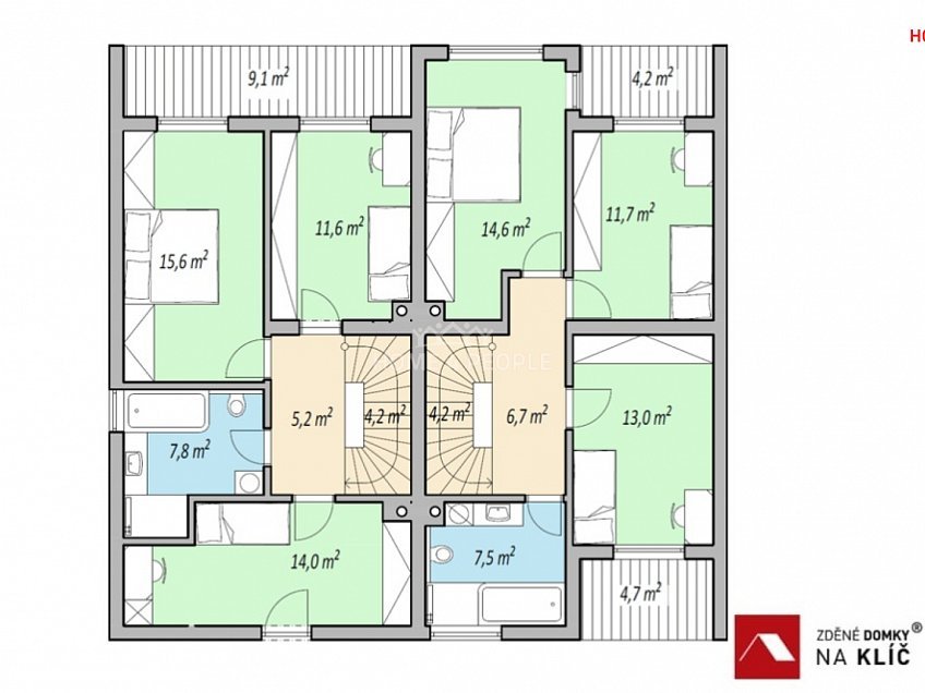 Prodej  domu na klíč 123 m^2 Tečovice, Tečovice 