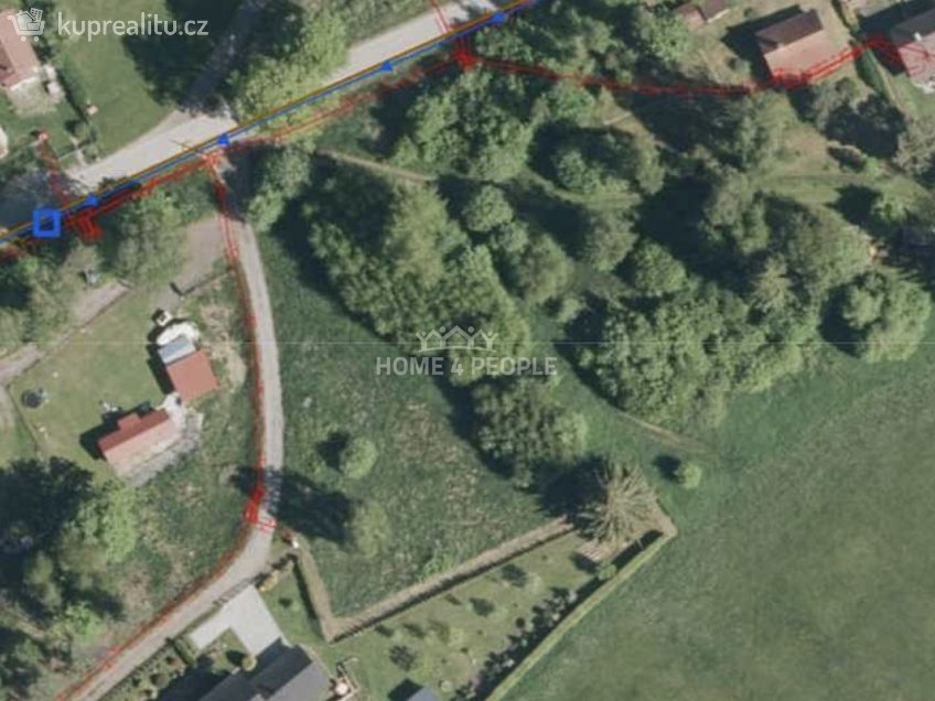 Prodej  stavebního pozemku 2620 m^2 Světlík, Světlík 