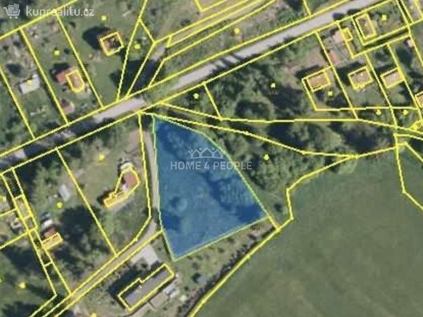 Prodej  stavebního pozemku 2620 m^2 Světlík, Světlík 