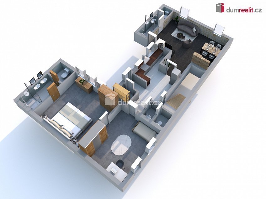 Pronájem bytu 3+kk 100 m^2 Janáčkova, Neratovice 