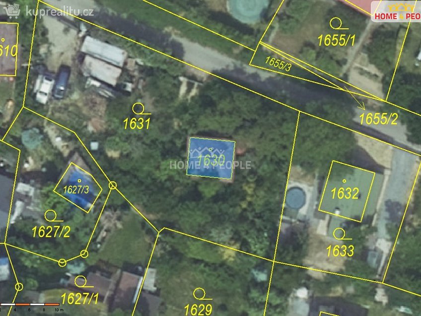 Prodej  pozemku 32 m^2 Praha-Lipence, Praha-Lipence 