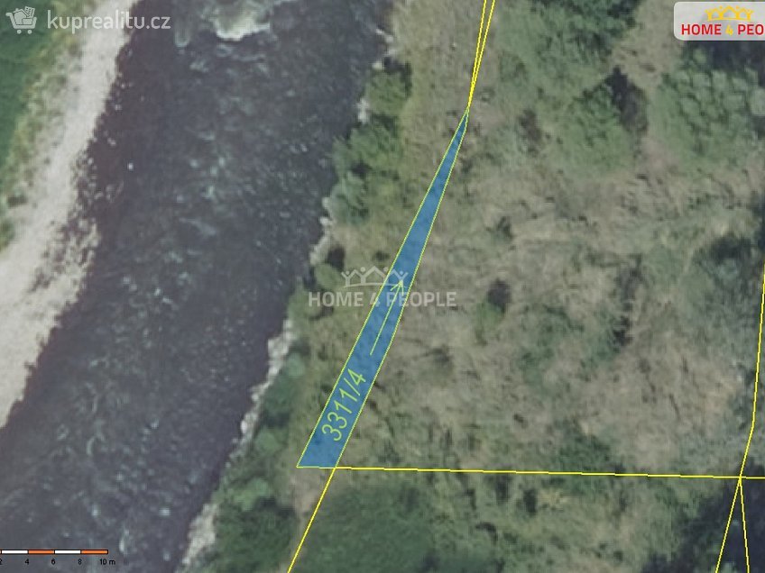 Prodej  pozemku 52 m^2 Praha-Lipence, Praha-Lipence 