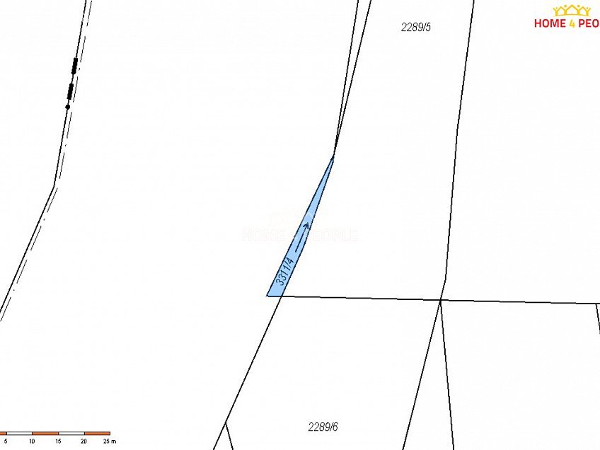 Prodej  pozemku 52 m^2 Praha-Lipence, Praha-Lipence 
