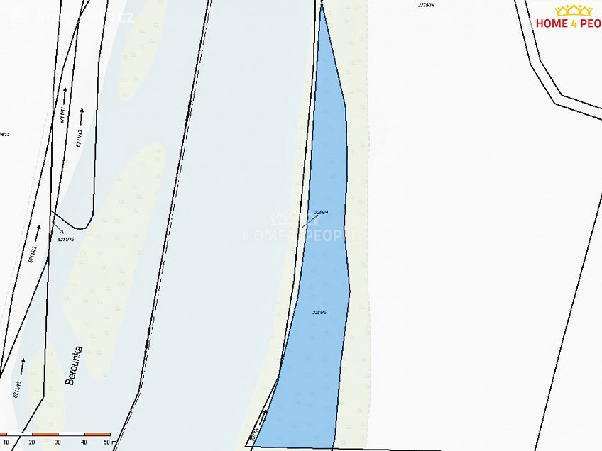 Prodej  pozemku 2740 m^2 Praha-Lipence, Praha-Lipence 