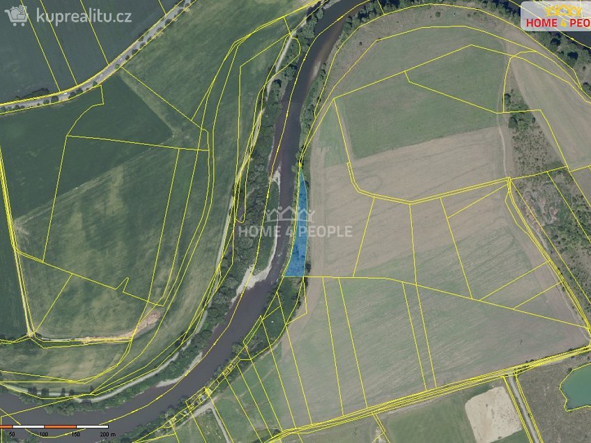 Prodej  pozemku 2740 m^2 Praha-Lipence, Praha-Lipence 