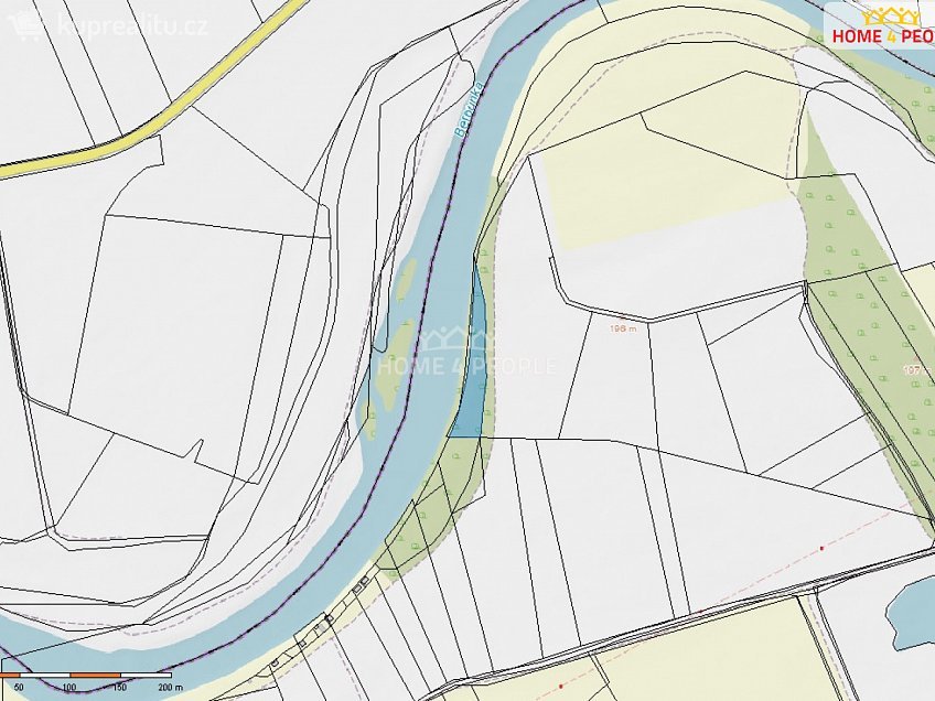 Prodej  pozemku 2740 m^2 Praha-Lipence, Praha-Lipence 