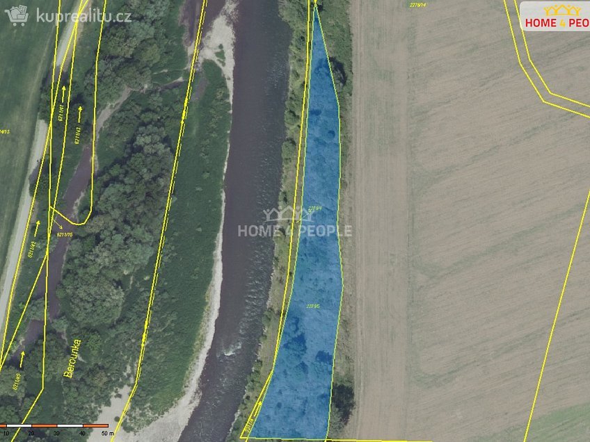 Prodej  pozemku 2740 m^2 Praha-Lipence, Praha-Lipence 