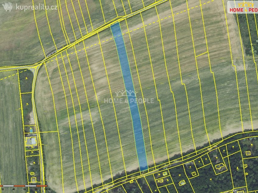 Prodej  pole 4252 m^2 Praha-Lipence, Praha-Lipence 