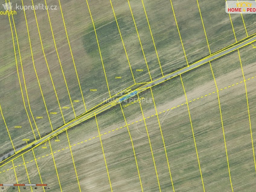 Prodej  pozemku 53 m^2 Praha-Lipence, Praha-Lipence 