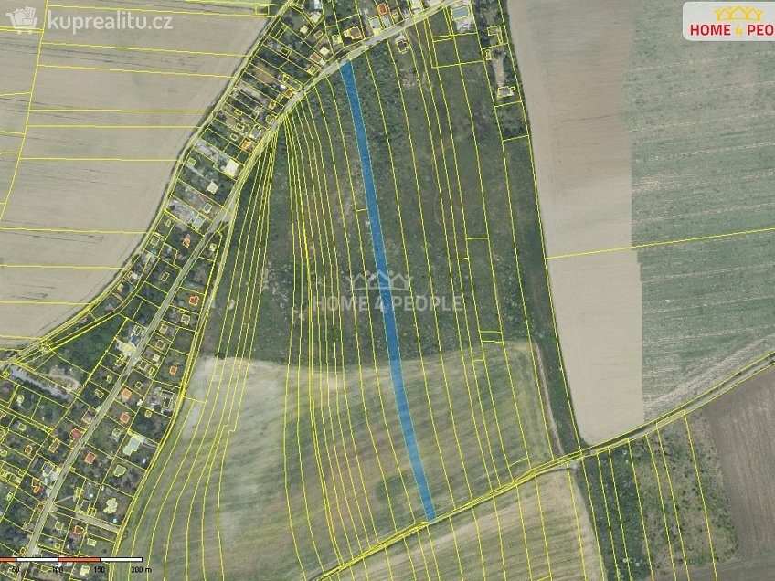 Prodej  pole 6855 m^2 Praha-Lipence, Praha-Lipence 