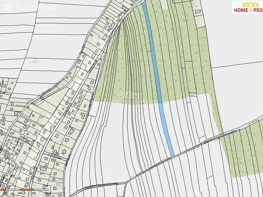 Prodej  pole 6855 m^2 Praha-Lipence, Praha-Lipence 