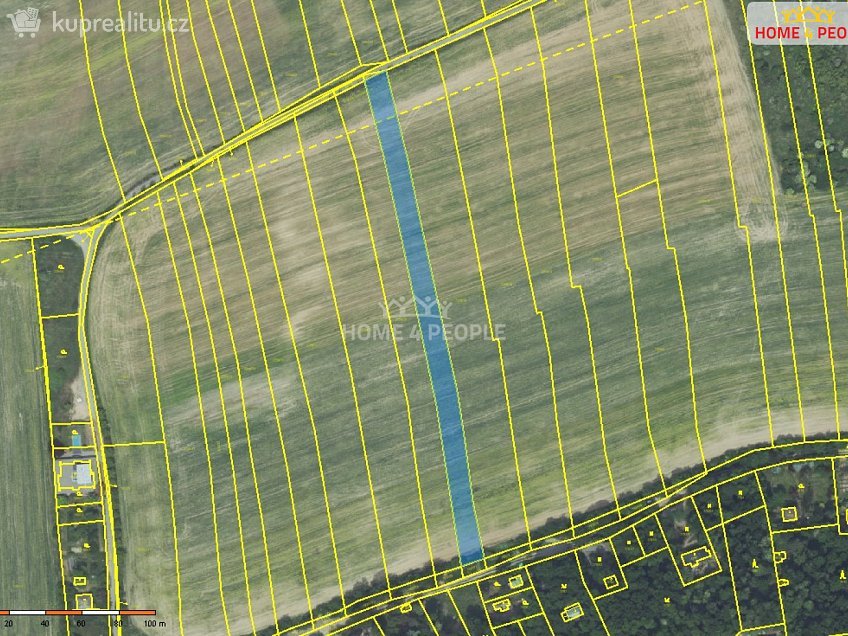 Prodej  pole 3333 m^2 Praha-Lipence, Praha-Lipence 