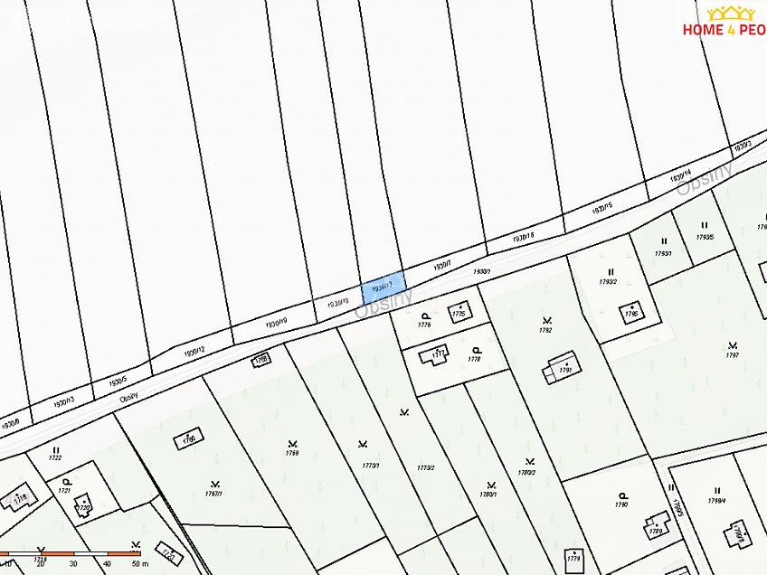 Prodej  zahrady 82 m^2 Praha-Lipence, Praha-Lipence 