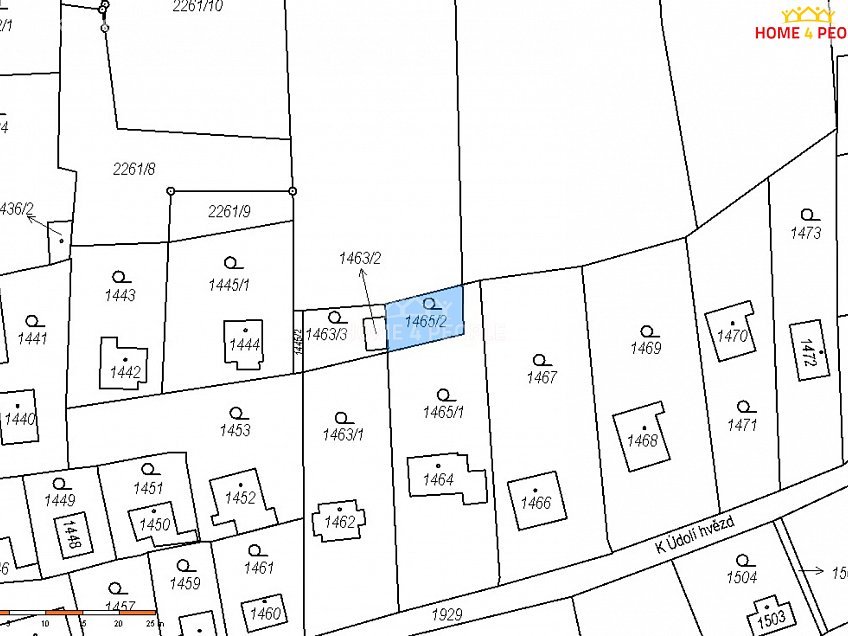 Prodej  zahrady 70 m^2 Praha-Lipence, Praha-Lipence 