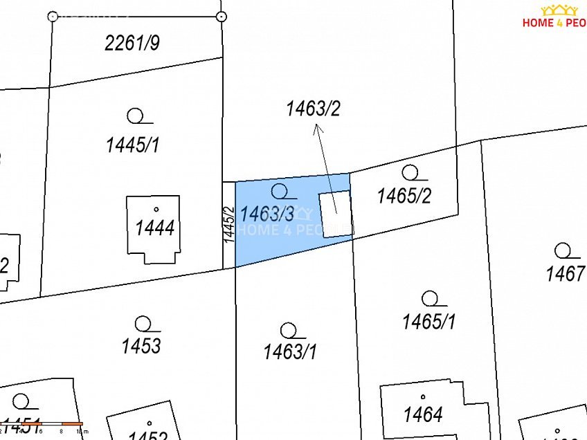 Prodej  zahrady 72 m^2 Praha-Lipence, Praha-Lipence 