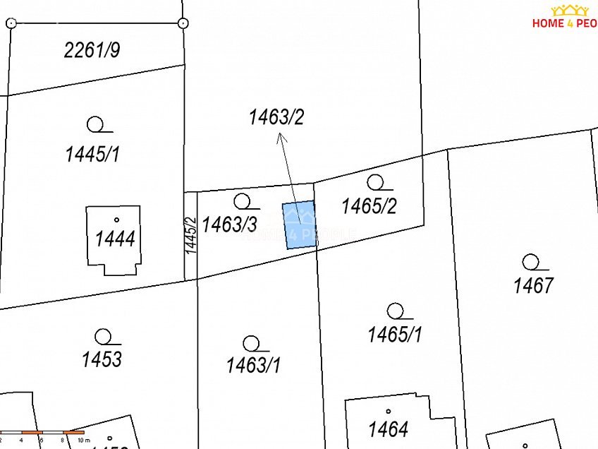 Prodej  pozemku 13 m^2 Praha-Lipence, Praha-Lipence 