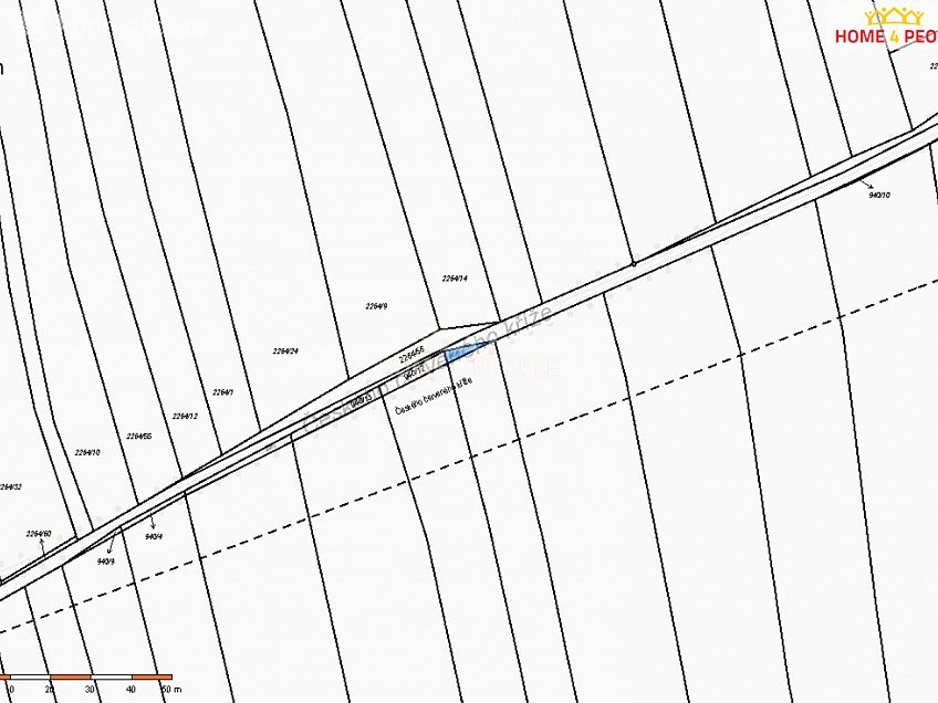 Prodej  pozemku 20 m^2 Praha-Lipence, Praha-Lipence 