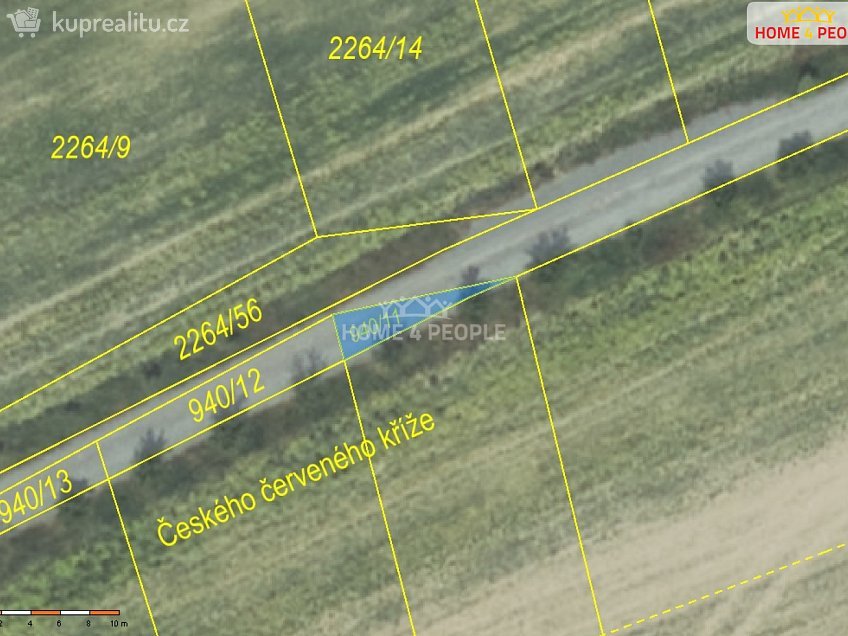 Prodej  pozemku 20 m^2 Praha-Lipence, Praha-Lipence 