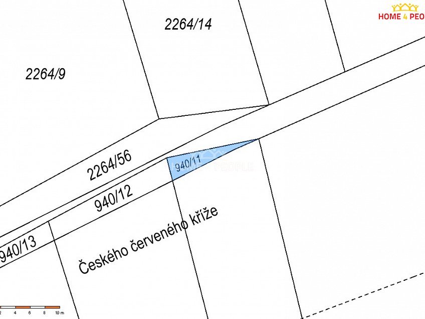 Prodej  pozemku 20 m^2 Praha-Lipence, Praha-Lipence 