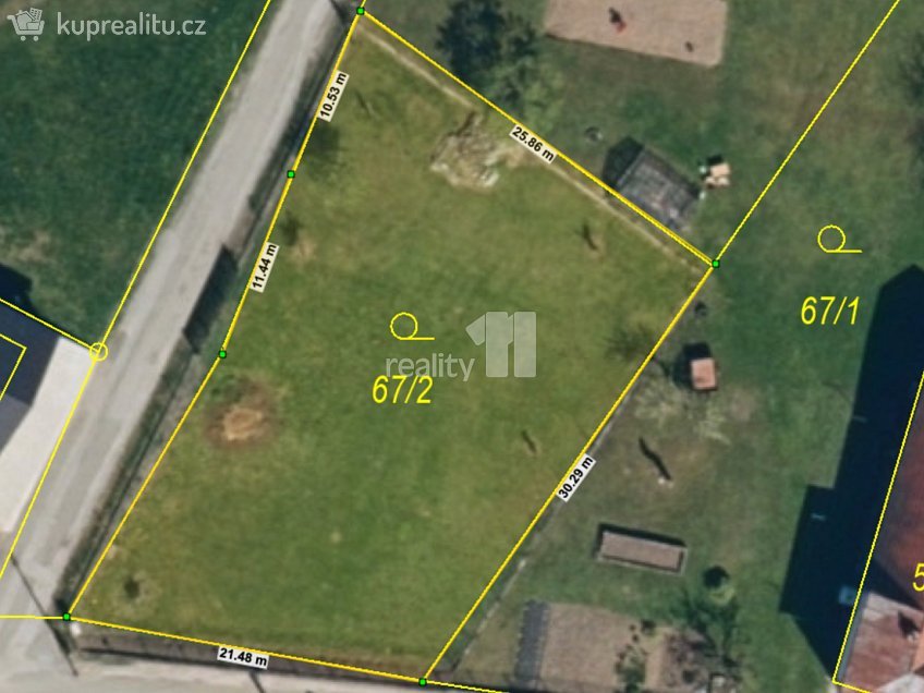 Prodej  stavebního pozemku 794 m^2 Čejov, Čejov 