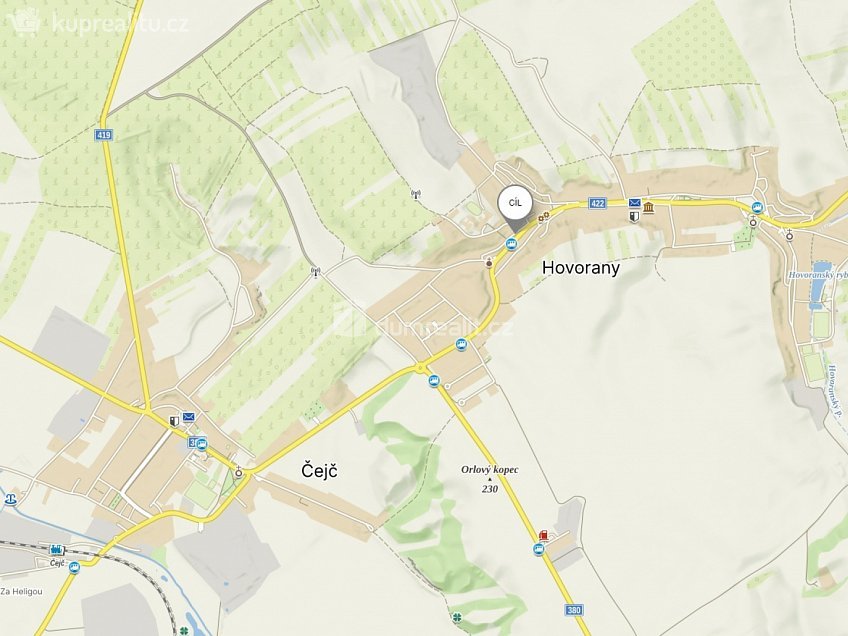 Pronájem  garáže 60 m^2 Hovorany, Hovorany 