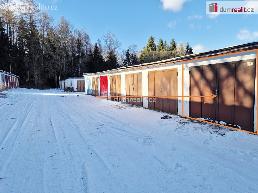 Prodej  garáže 18 m^2 Kaplice, Kaplice 