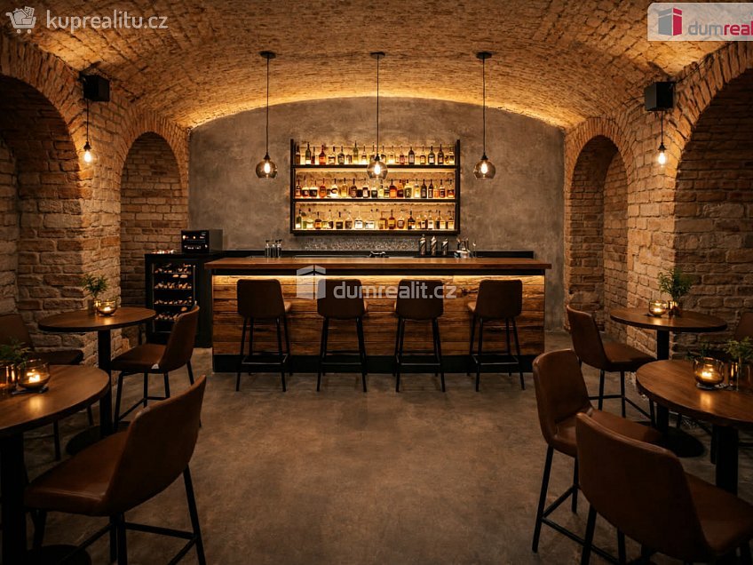 Pronájem  obchodních prostor 200 m^2 Lidická, Praha 5 