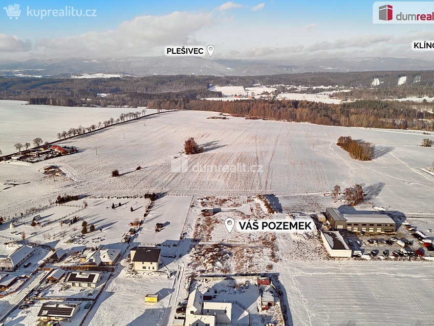 Prodej  stavebního pozemku 773 m^2 K Panelárně, Otovice 