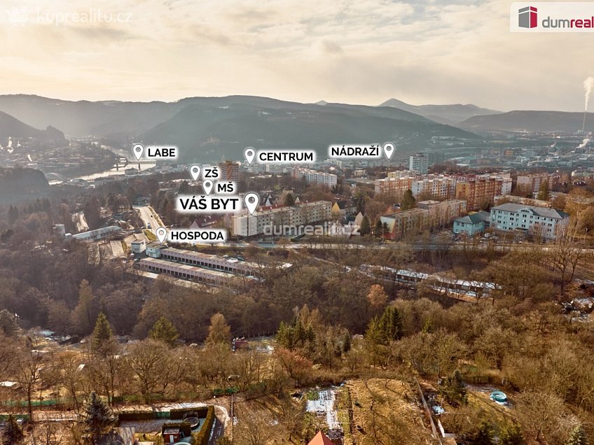 Prodej bytu 3+1 65 m^2 Ženíškova, Ústí nad Labem 