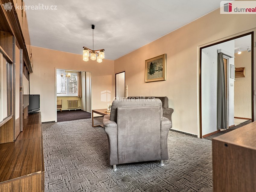 Prodej bytu 3+1 65 m^2 Ženíškova, Ústí nad Labem 