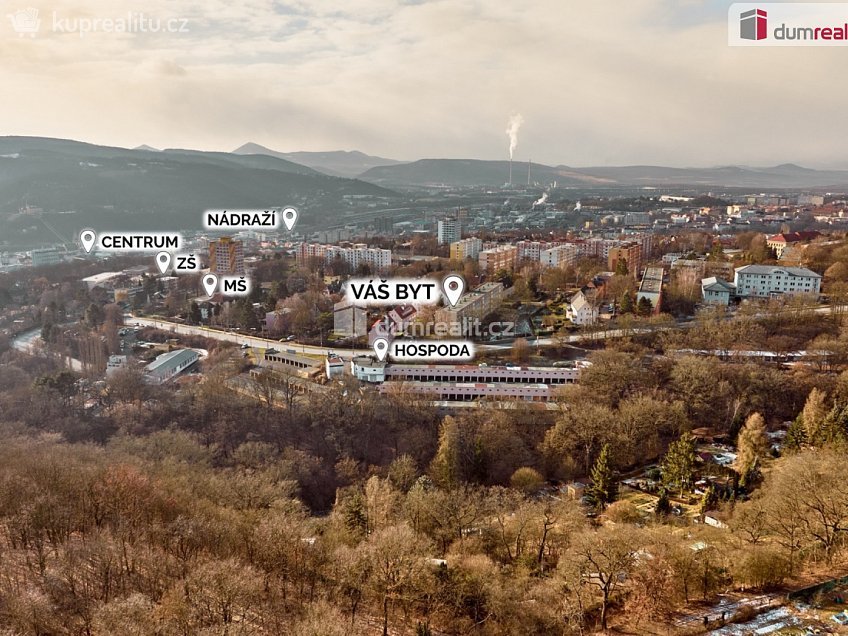 Prodej bytu 3+1 65 m^2 Ženíškova, Ústí nad Labem 