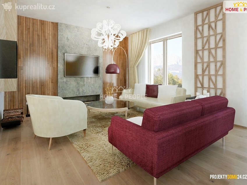 Prodej  domu na klíč 121 m^2 Pampelišková, Zlín 