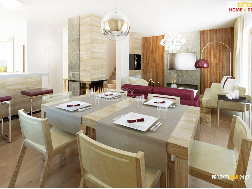 Prodej  domu na klíč 121 m^2 Pampelišková, Zlín 