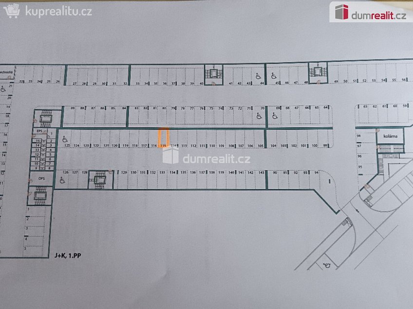 Pronájem  garáže 15 m^2 Aloise Rašína, Olomouc 