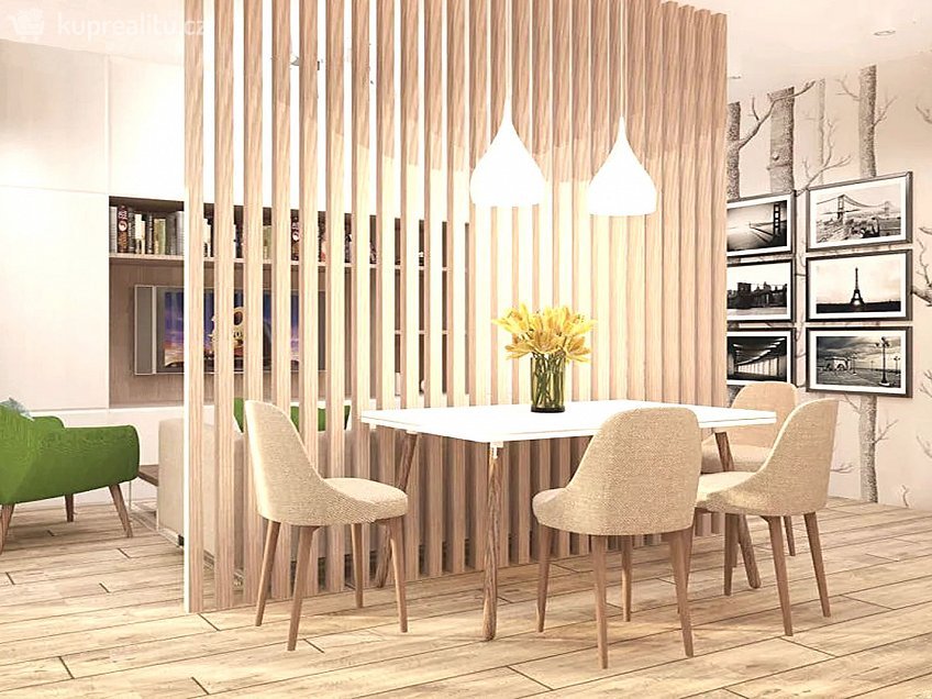 Pronájem bytu 1+kk 44 m^2 Brno, Hor.Heršpice, ul. Jižní, Brno 61900