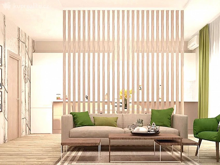 Pronájem bytu 1+kk 44 m^2 Brno, Hor.Heršpice, ul. Jižní, Brno 61900