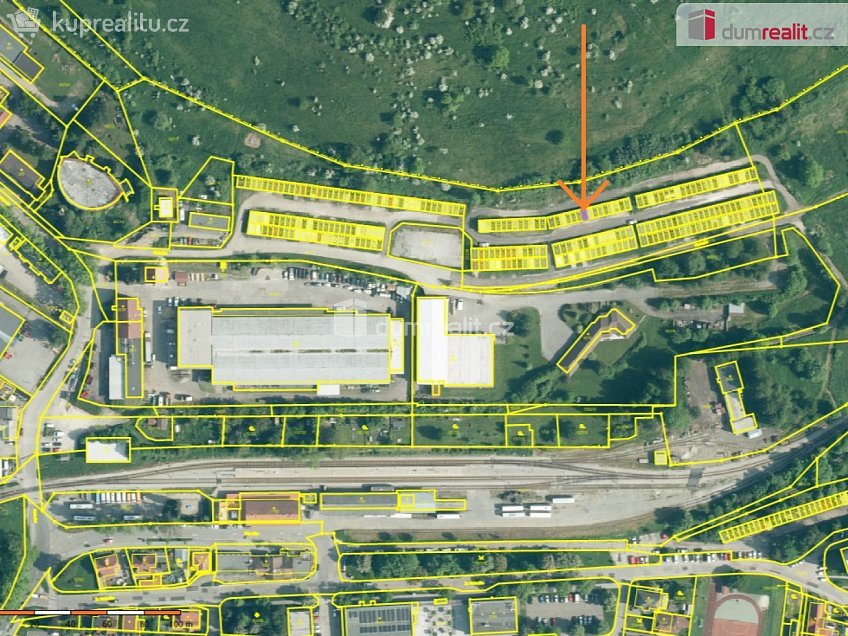 Prodej  garáže 18 m^2 Nádražní, Český Krumlov 