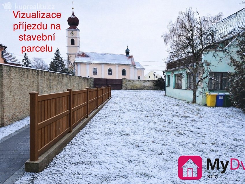 Prodej  stavebního pozemku 570 m^2 Pasohlávky, Pasohlávky 