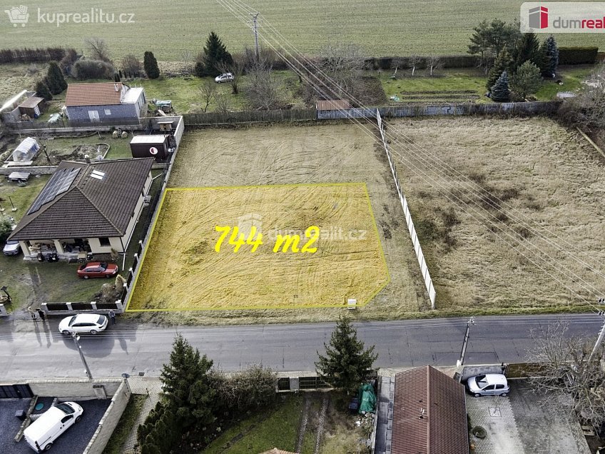 Prodej  stavebního pozemku 744 m^2 Neratovice, Neratovice 