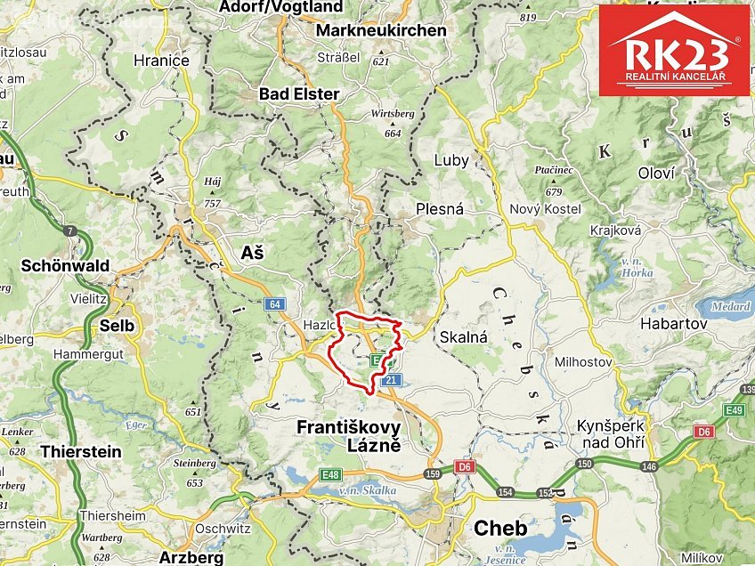 Prodej  stavebního pozemku 387 m^2 Vojtanov, Vojtanov 