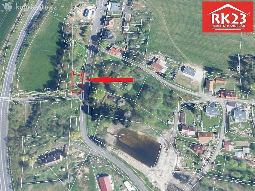 Prodej  stavebního pozemku 387 m^2 Vojtanov, Vojtanov 