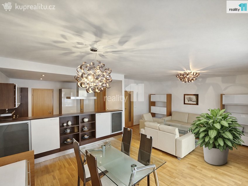 Pronájem bytu 2+kk 72 m^2 Hlubocká, Praha 5 