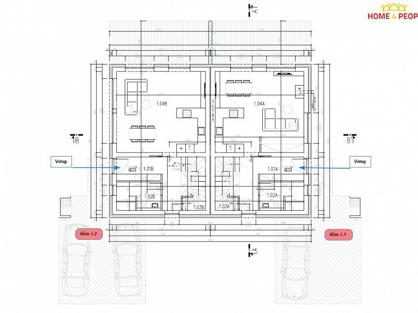 Prodej  domu na klíč 118 m^2 Pohanková, Zlín 