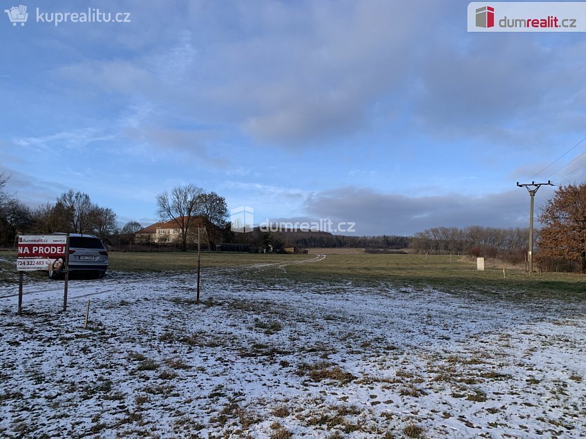 Prodej  stavebního pozemku 1126 m^2 Všeradice, Všeradice 