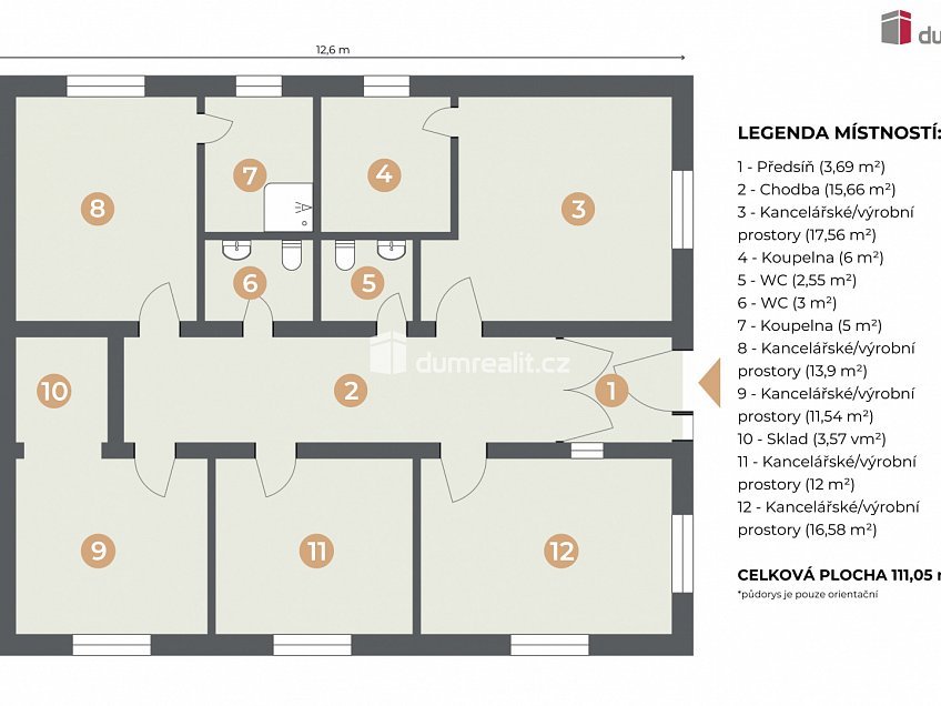 Prodej  skladu 850 m^2 Václavská, Jindřichův Hradec 