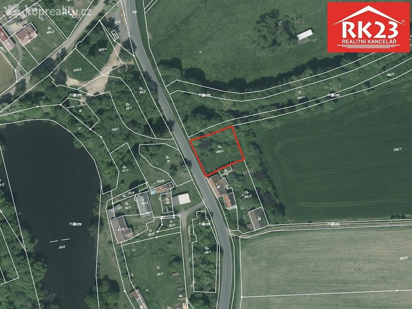 Prodej  stavebního pozemku 994 m^2 Stráž 46, Stráž 