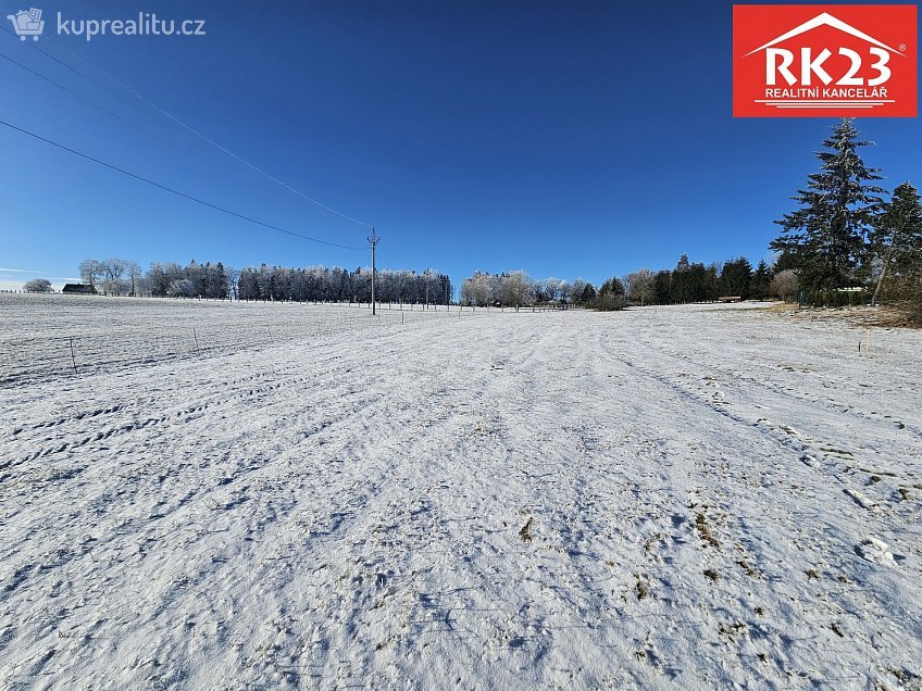 Prodej  stavebního pozemku 1793 m^2 Zádub-Závišín, Zádub-Závišín 