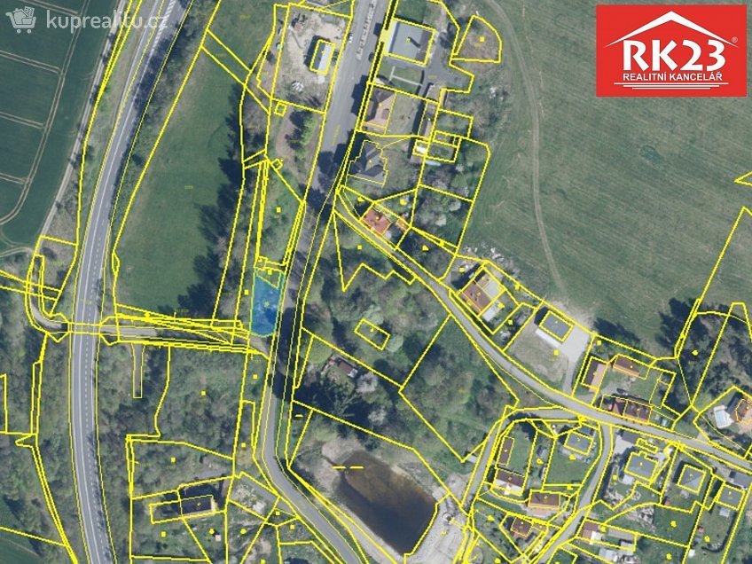 Prodej  stavebního pozemku 387 m^2 Vojtanov, Vojtanov 