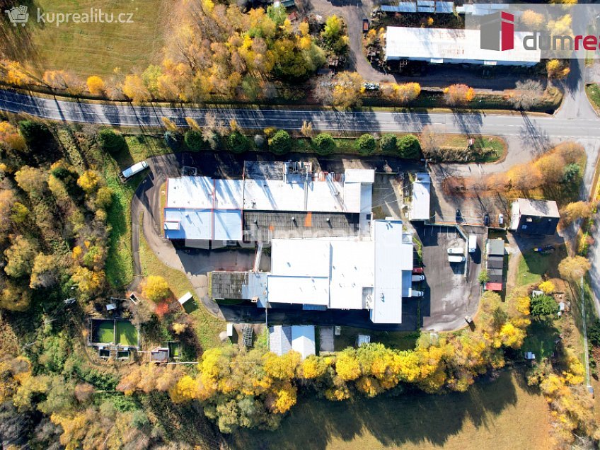 Pronájem  výrobních prostor 22351 m^2 Špidrova, Vimperk 